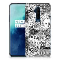 Silicone Back Case OnePlus 7T Pro Skulls Angel