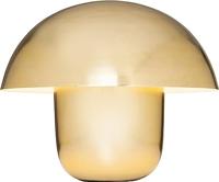 Kare Design tafellamp Mushroom Gold, tafellamp, stalen frame, paddenstoellampen, lamp voor woonkamer, slaapkamer, paddenstoelmotief, 44 x 50 x 50 cm (H/B/D)