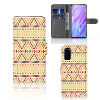 Samsung Galaxy S20 Telefoon Hoesje Aztec Yellow - thumbnail