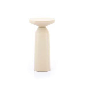 By-Boo Bijzettafel Squand - Beige - Rond