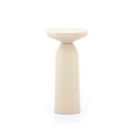 By-Boo Bijzettafel Squand - Beige - Rond