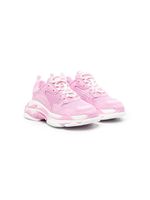 Balenciaga Kids baskets Triple S à lacets - Rose - thumbnail