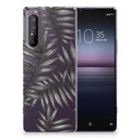 Sony Xperia 1 II TPU Case Leaves Grey