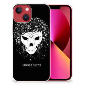 Silicone Back Case Apple iPhone 13 Skull Hair