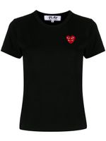 Comme Des Garçons Play t-shirt à patch cœur - Noir - thumbnail