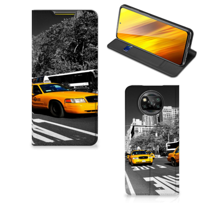 Xiaomi Poco X3 Pro | Poco X3 Book Cover New York Taxi Xiaomi Poco X3 Pro | Poco X3 Book Cover New York Taxi