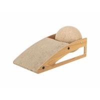 Krabpaal voor katten, Trixie jute, hout, karton, 40 x 17 x 20 cm, merk: Trixie - EAN: 4011905480237