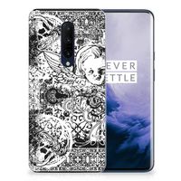 Silicone Back Case OnePlus 7 Pro Skulls Angel