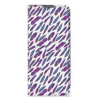 OnePlus Nord CE 2 5G Hoesje met Magneet Feathers Color