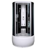 Kerra Claire gesloten douchecabine 80x80cm met douchebak