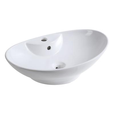 Kerra KR 139 WH waskom ovaal 58x38,5cm wit Kerra KR 139 WH waskom ovaal 58x38,5cm wit