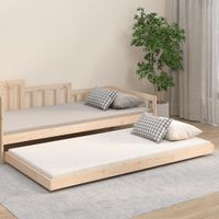 Bedframe massief grenenhout 80x200 cm