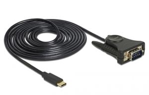 Delock 62964 Adapter USB Type-C > 1 x Serieel DB9 RS-232