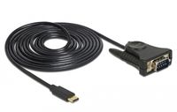 Delock 62964 Adapter USB Type-C > 1 x Serieel DB9 RS-232 - thumbnail