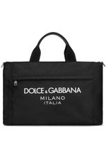 Dolce & Gabbana sac fourre-tout à logo - Noir - thumbnail