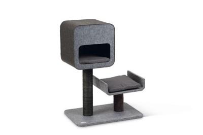 Beeztees tinka - krabpaal - vilt - grijs - 60x40x82 cm Beeztees tinka - krabpaal - vilt - grijs - 60x40x82 cm