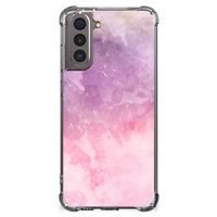 Back Cover Samsung Galaxy S21 Pink Purple Paint - thumbnail