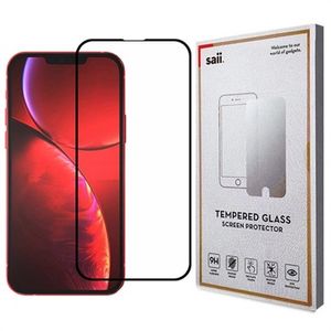 Saii 3D Premium iPhone 13 Mini Gehard Glas Screenprotector - 9H - 2 St.