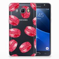 Samsung Galaxy J5 2016 Siliconen Case Pink Macarons