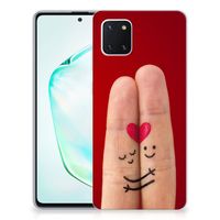 Samsung Galaxy Note 10 Lite Silicone Back Cover Liefde - Origineel Romantisch Cadeau - thumbnail