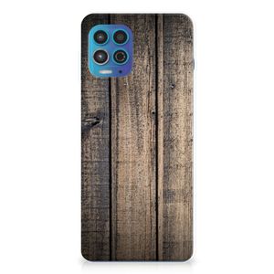 Motorola Moto G100 Bumper Hoesje Steigerhout