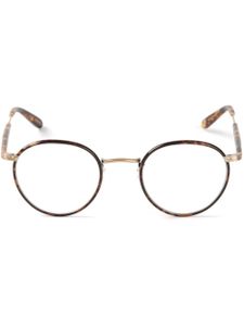 Garrett Leight lunettes de vue "Wilson" - Marron