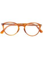 Persol lunettes de vue 3218V à monture ronde - Marron