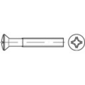 TOOLCRAFT TO-5431941 Bolverzonken schroeven M2,5 10 mm Kruiskop Phillips Staal Galvanisch verzinkt 2000 stuk(s)