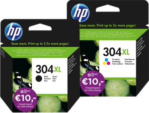 HP 304XL Inkt Cartridge 4-Kleuren Bundel