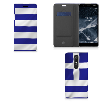 Nokia 5.1 (2018) Standcase Griekenland Nokia 5.1 (2018) Standcase Griekenland