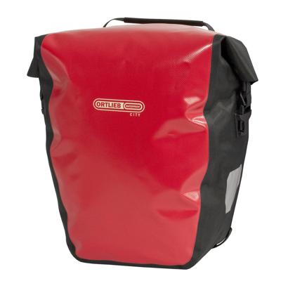Ortlieb Back-Roller City QL1 (set van 2x 20L) red/black