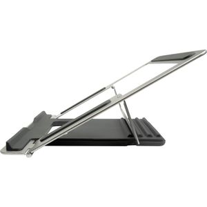 Inter-Tech NBS-100 Notebookstandaard Zwart, Zilver