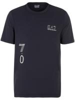 Ea7 Emporio Armani T-shirt met logoprint - Zwart