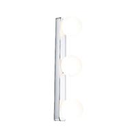Paulmann 71063 wandlamp Selection Bathroom Gove IP44 G9 230V max. 3x20W dimbaar chroom, satijn badkamerlamp
