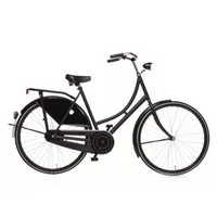omafiets Export 28 Inch 50 cm Unisex Terugtraprem Zwart