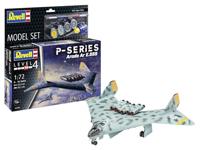 Revell 63790 Model Set Arado Ar E.555 - P-Serie 1:72 Schaal Ongebouwd/Ongelakt Plastic Model Kit met Accessoires