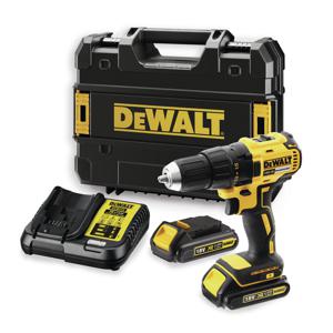 DEWALT DCD777S2T DCD777S2T-QW Accu-schroefboormachine 18 V 1.5 Ah Incl. 2 accus, Incl. koffer