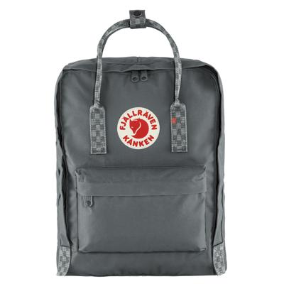 Fjällräven Kanken Rugzak Super Grey / Chess Pattern
