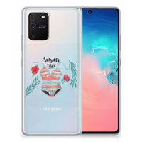 Samsung Galaxy S10 Lite Telefoonhoesje met Naam Boho Summer