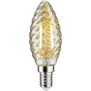 Paulmann 28708 LED-lamp Energielabel F (A - G) E14 Kaars 2.6 W = 26 W Goud (Ø x h) 35 mm x 98 mm 1 stuk(s)