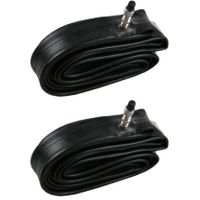 Binnenband fiets - 2x - rubber - 28 inch x 1 1/2 - 40 mm Hollands ventiel - thumbnail