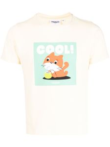 CHOCOOLATE t-shirt à imprimé graphique - Tons neutres