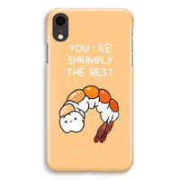 You're Shrimply The Best: iPhone XR Volledig Geprint Hoesje - thumbnail