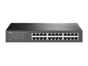 TP-LINK TL-SG1024D Unmanaged Gigabit Ethernet (10/100/1000) Grijs