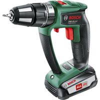 Bosch Home and Garden +PSB 18 LI-2 Ergonomic ohne Akku 2,5 Ah Accu-klopboor/schroefmachine 2 snelheden