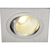 SLV 113886 New Tria LED-inbouwlamp LED LED vast ingebouwd 6 W Aluminium (geborsteld)