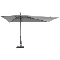 Madison Asymetric sideway parasol light grey 360x220