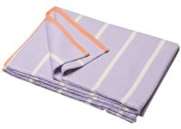 David Fussenegger David Fussenegger LUCA flannel cotton plaid - stripes 200x140 cm light violet - thumbnail