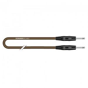 Sommer Cable SXRJ-0300 Instrumenten Aansluitkabel [1x Jackplug male 6,3 mm (mono) - 1x Jackplug male 6,3 mm (mono)] 3.00 m Bruin