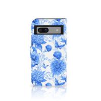 Hoesje voor Google Pixel 8A Flowers Blue